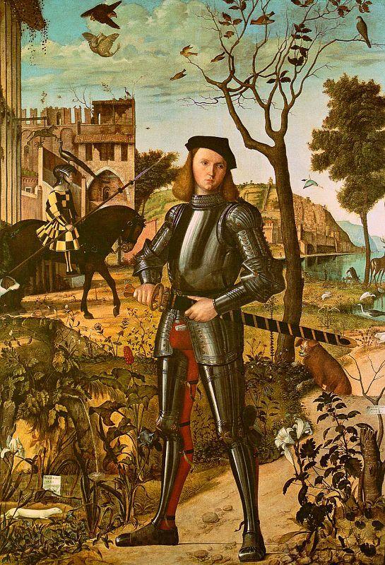 Vittore Carpaccio Portrait of a Knight Germany oil painting art